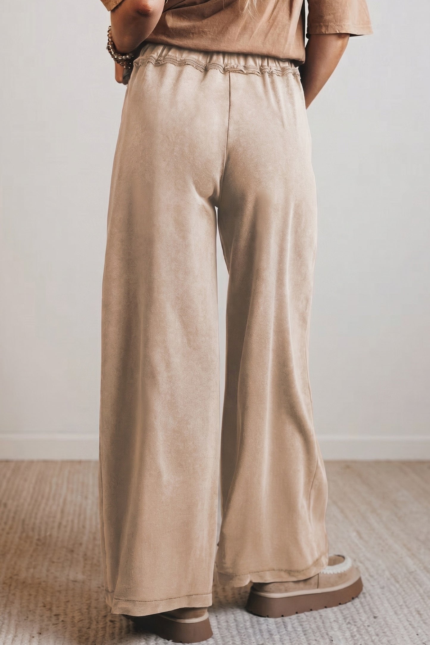 Mineral Wash Drawstring pants