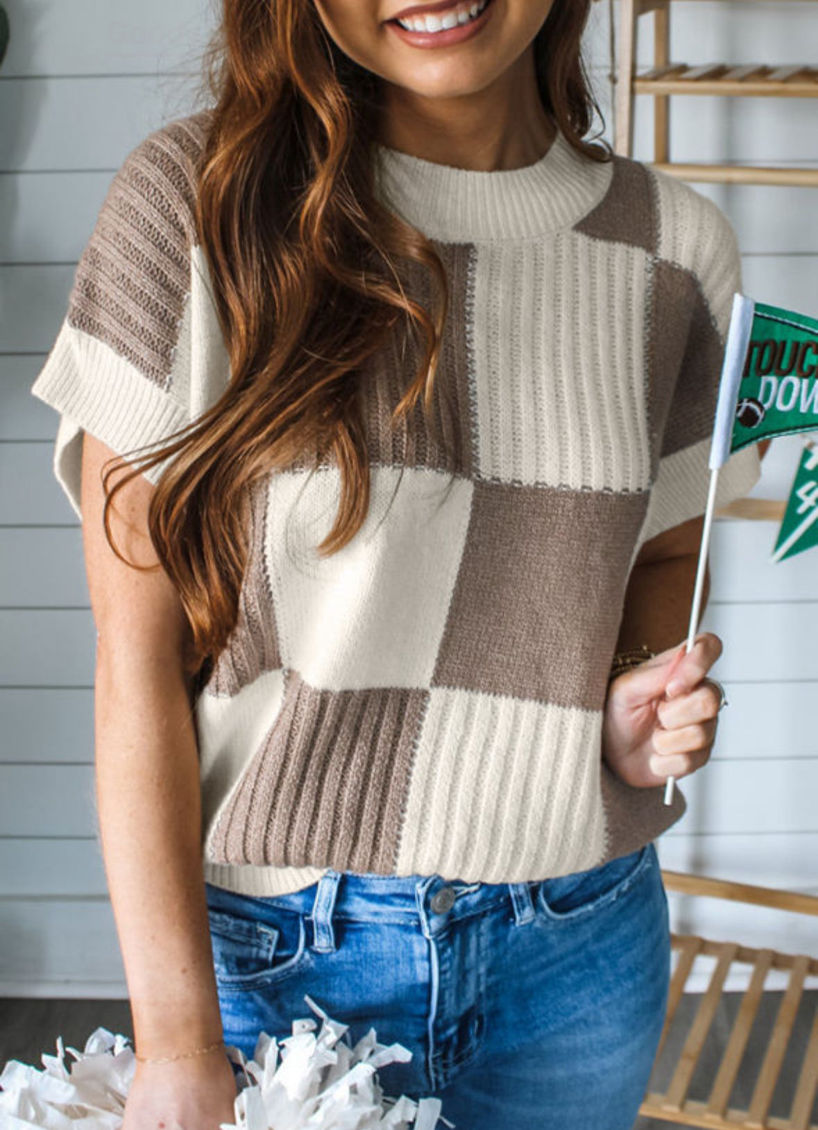 Jacey Short Sleeve Sweater