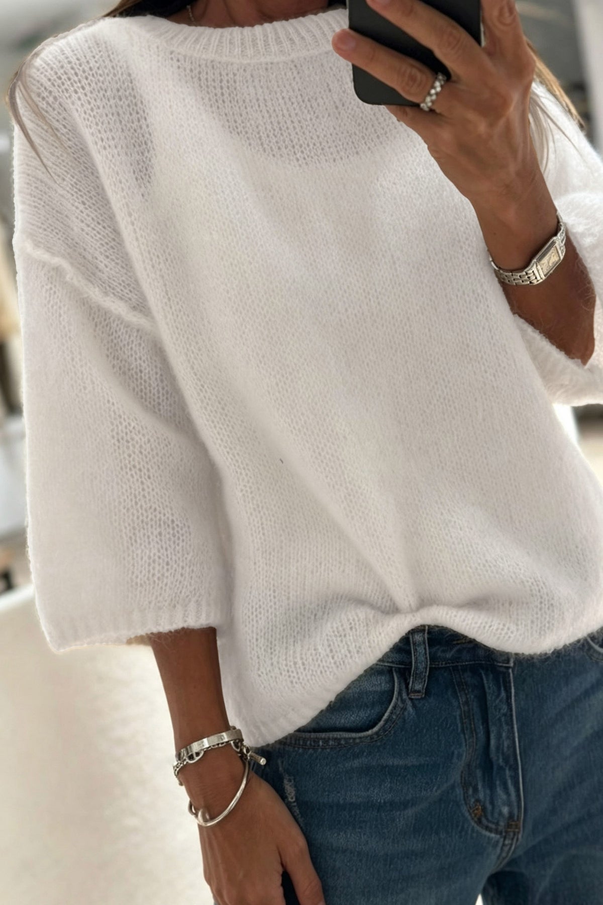 Half Sleeve Sweater