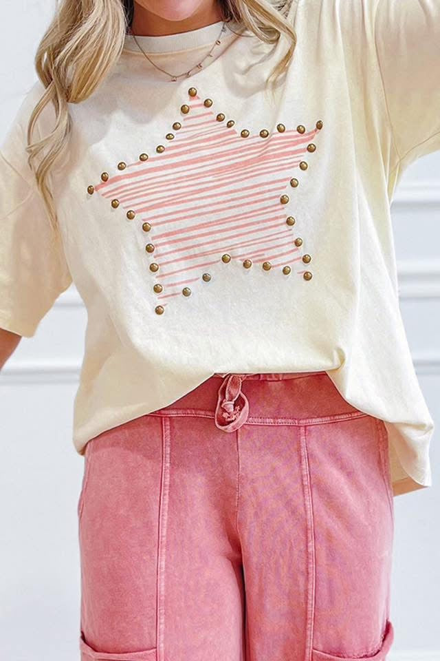 Star &Studded Tee