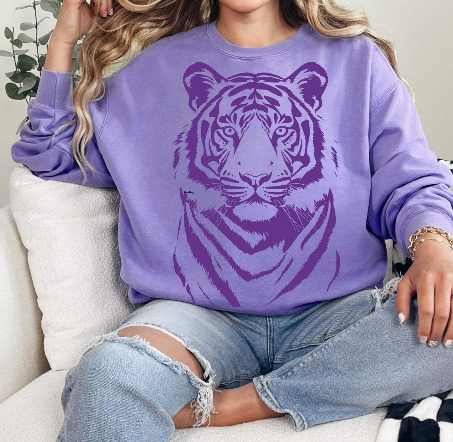 Oversized Mascot Crewneck