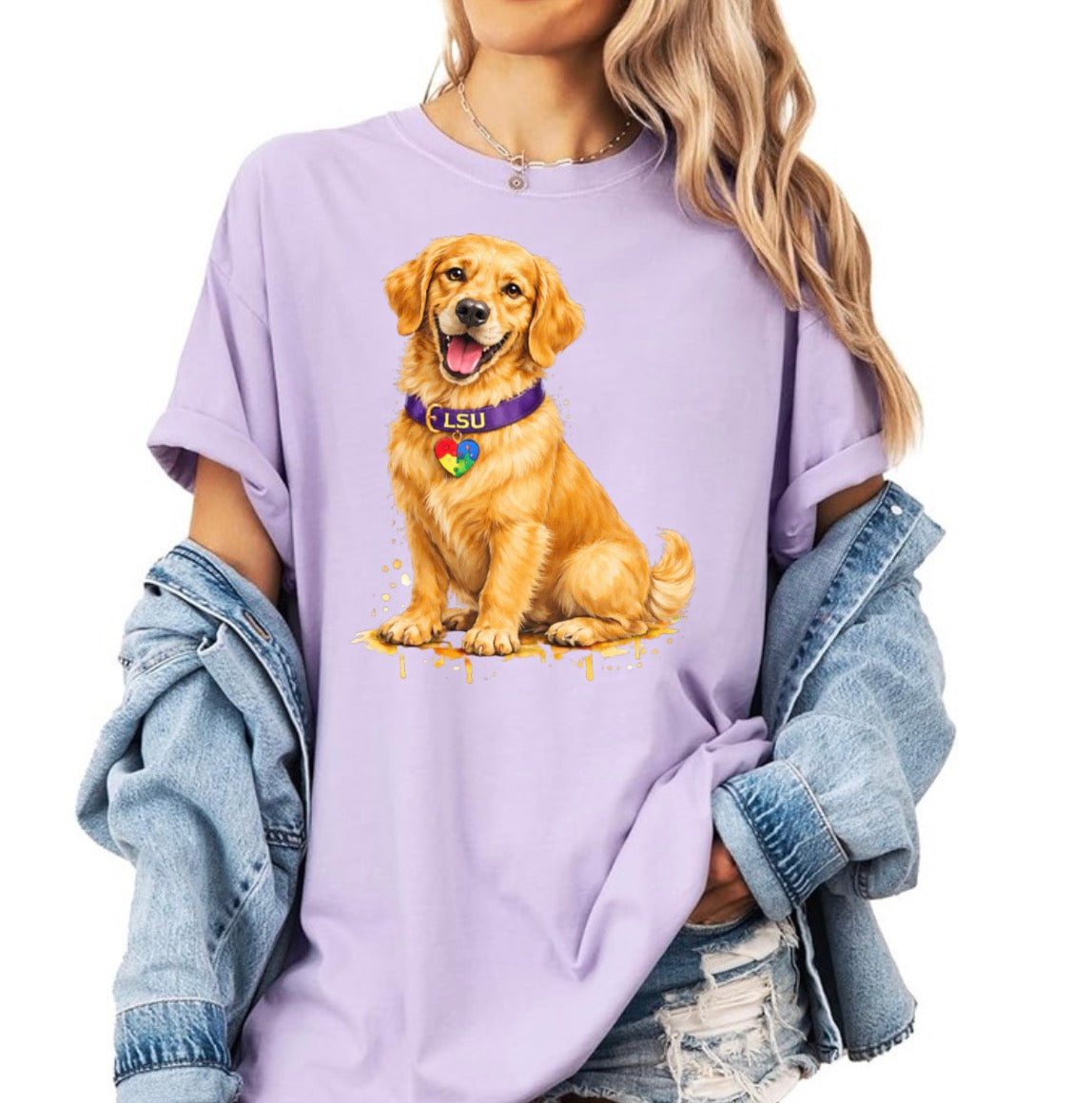 Golden retriever LSU