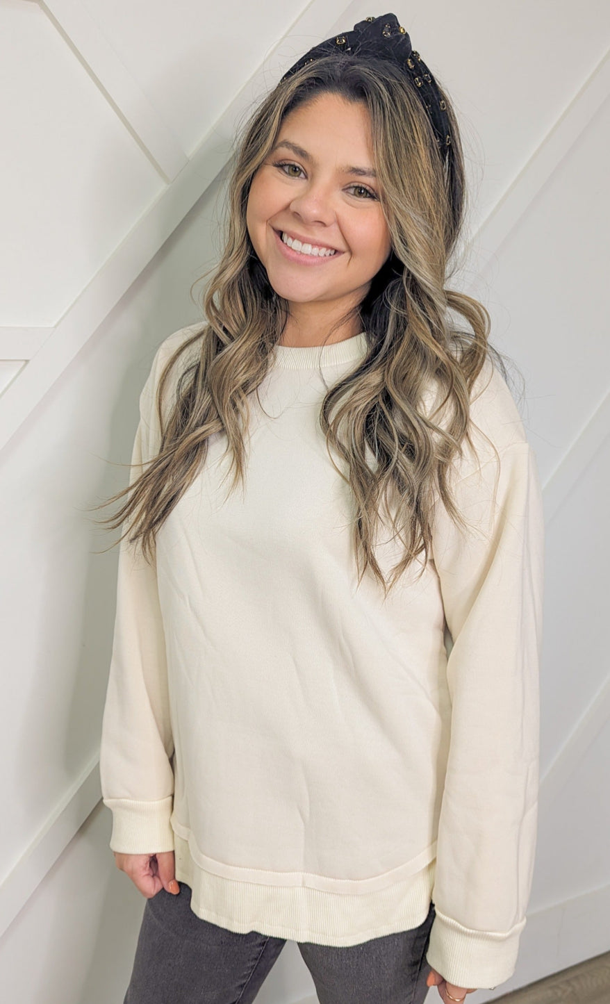 STELA FLEECE SWEATSHIRT
