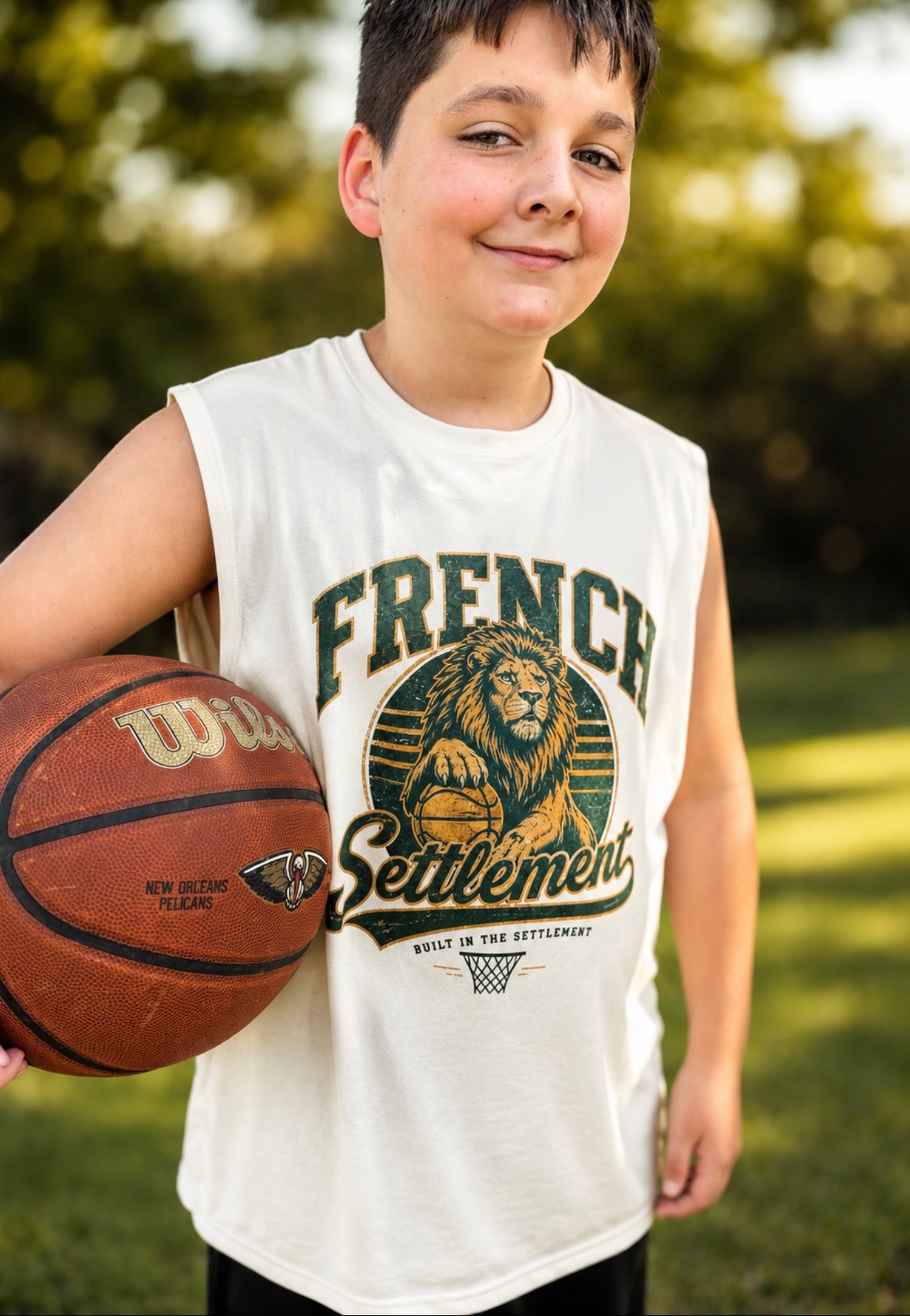 Vintage Basketball FS Muscle Tee