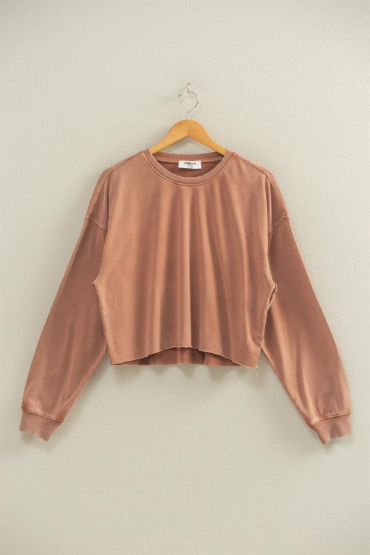 The Crop Pullover