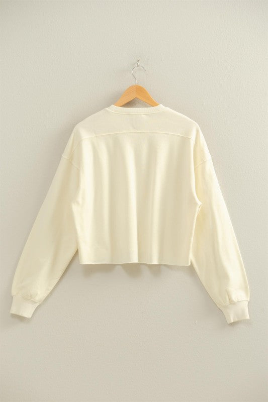 The Crop Pullover