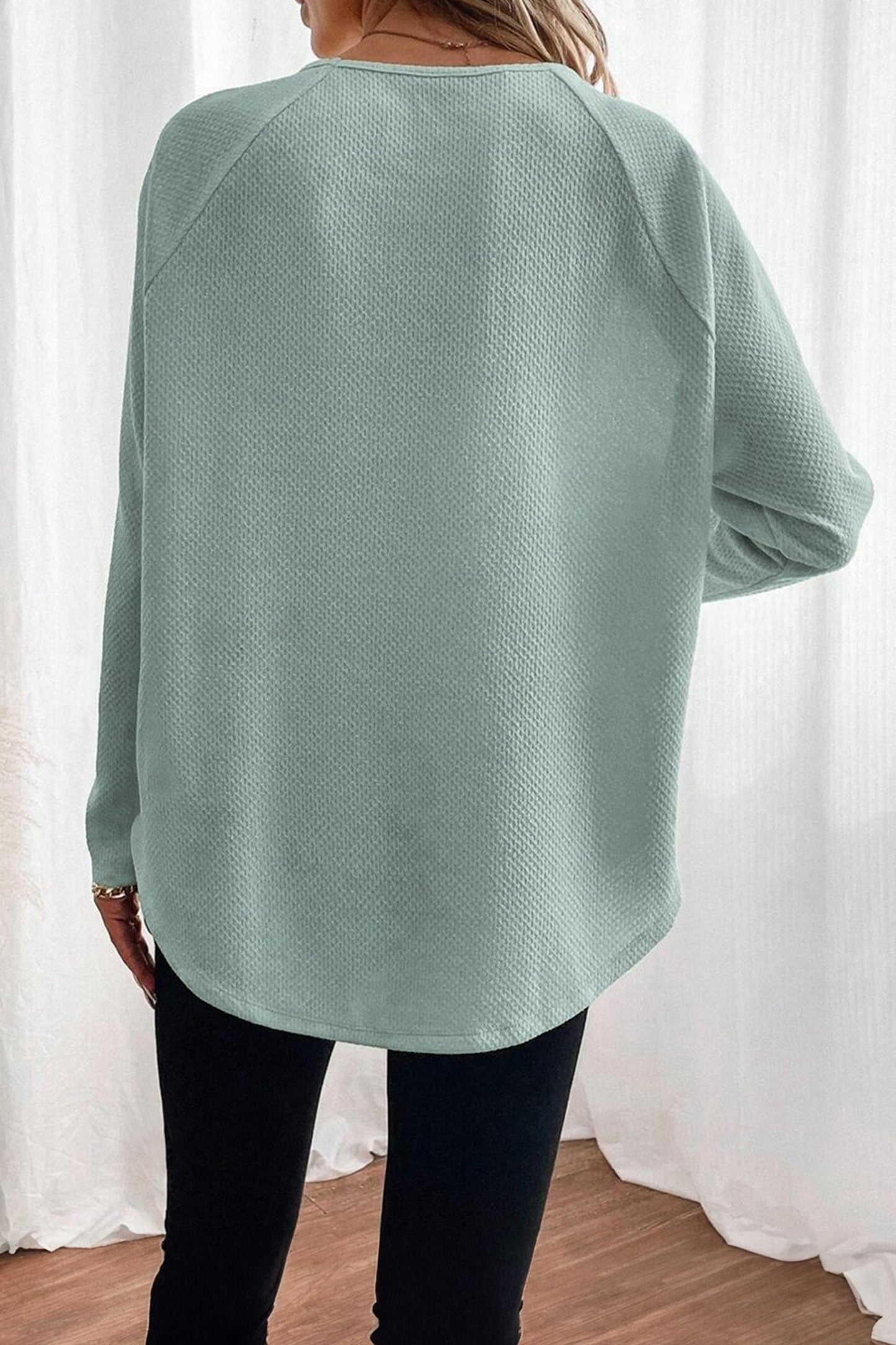 Moonlight Jade Textured Top