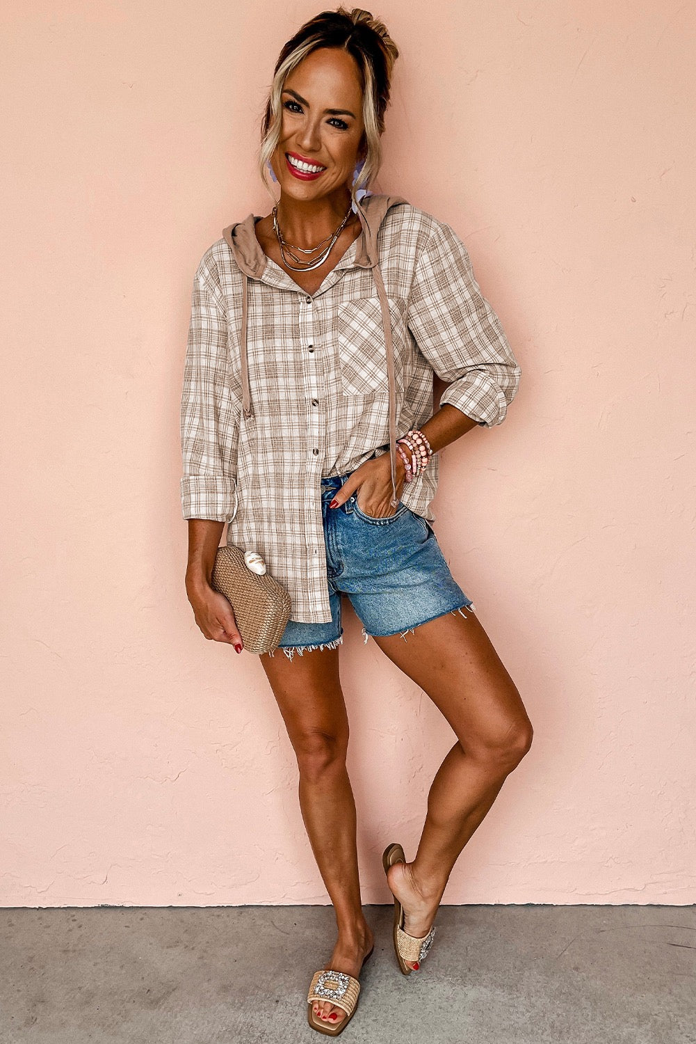 Khaki Shacket
