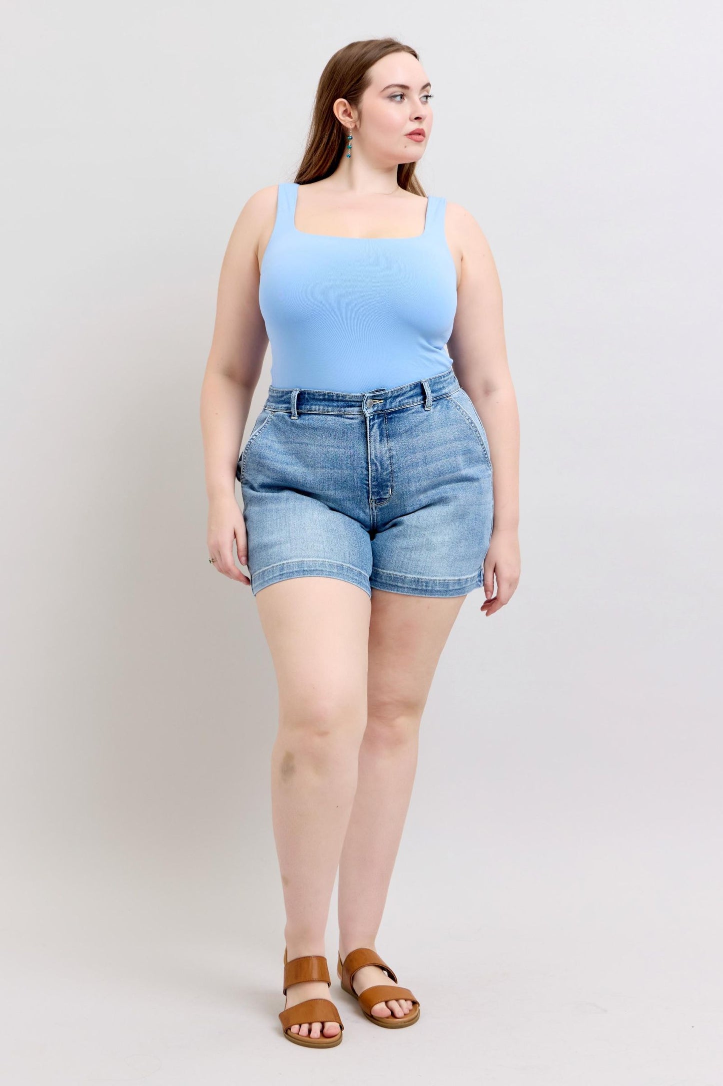 Sandy Judy Blue Shorts