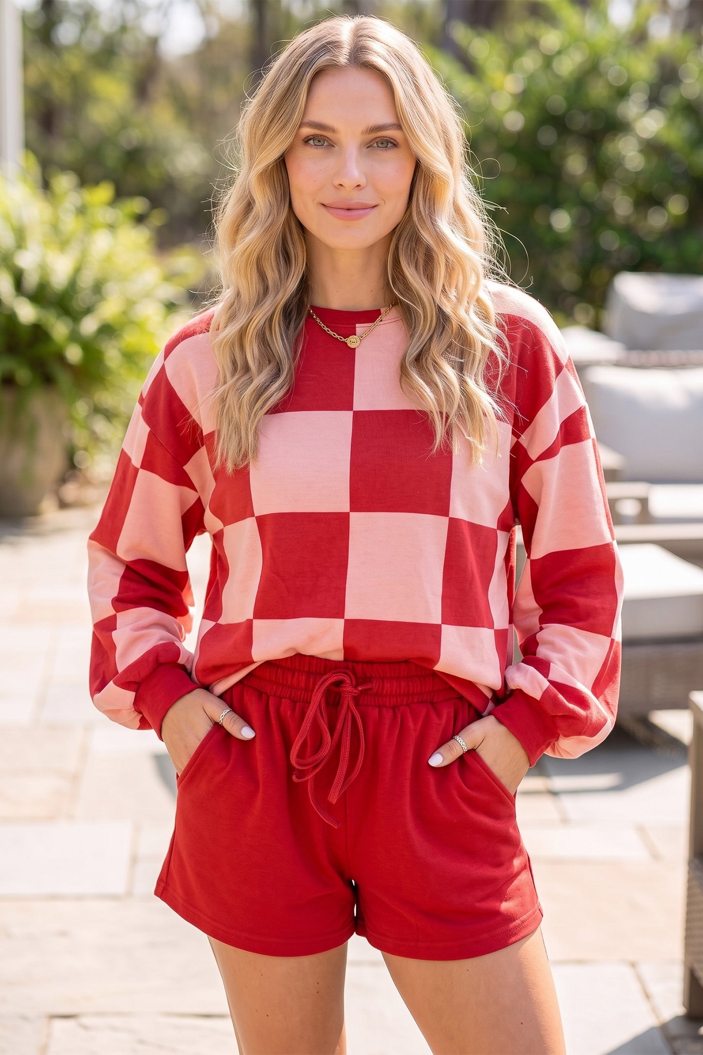 Red Check Set