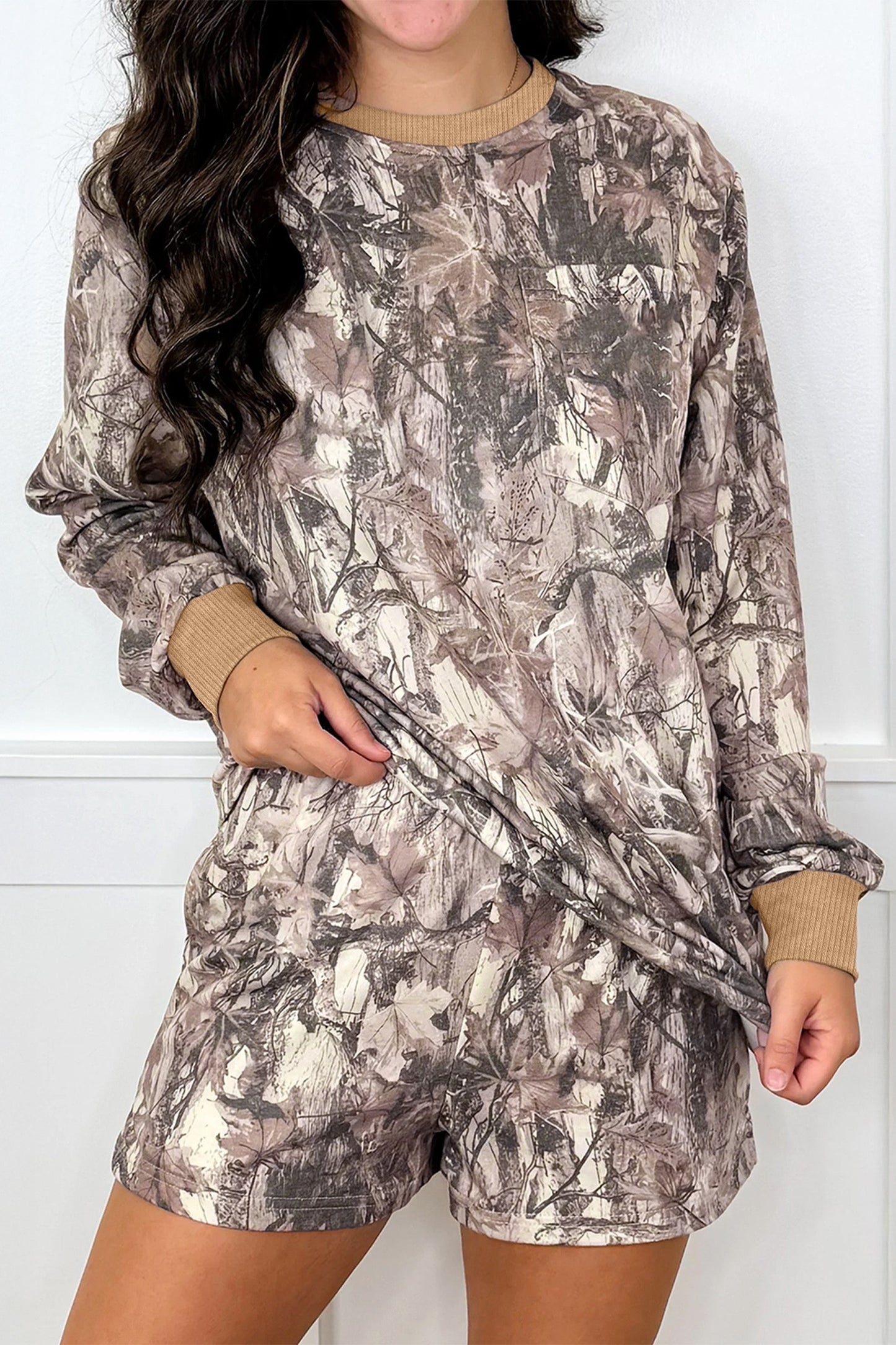 Kaki Woodland set