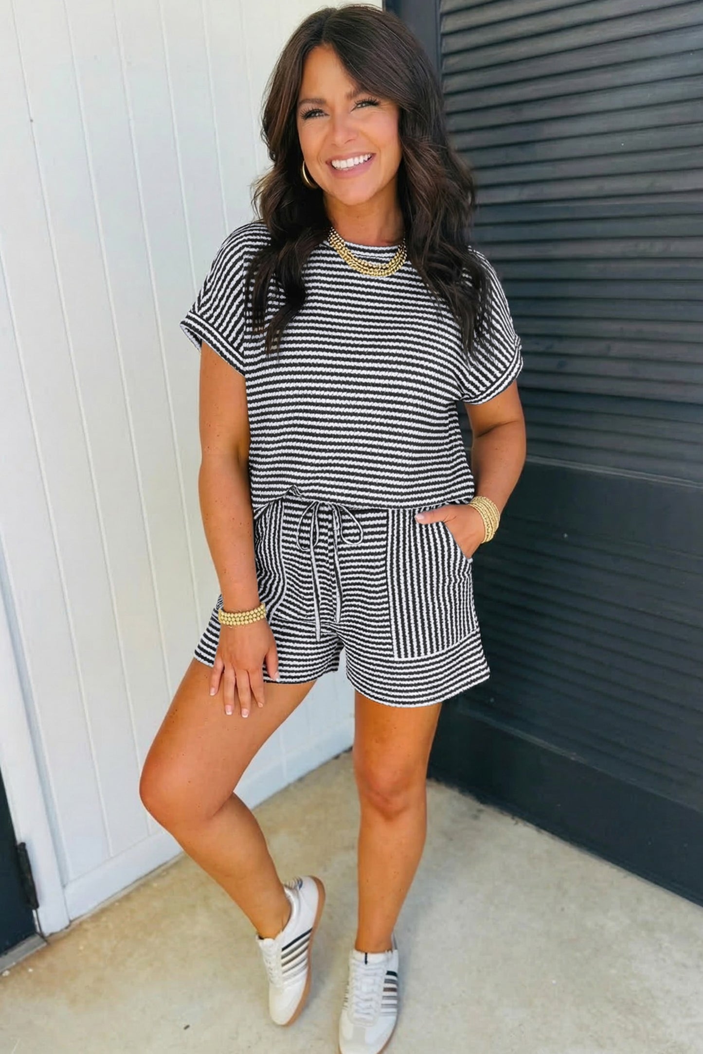 Black Stripe Texture Set