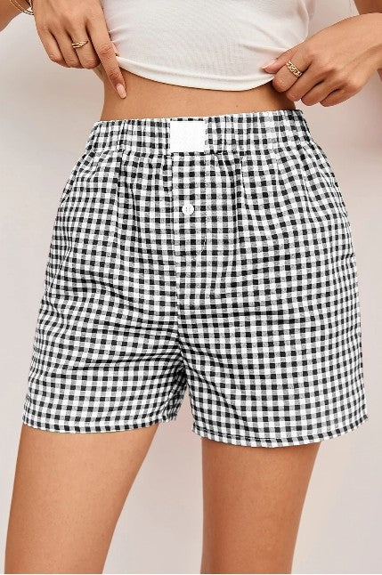 Gingham Shorts