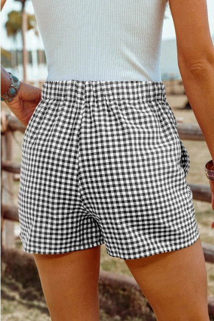 Gingham Shorts