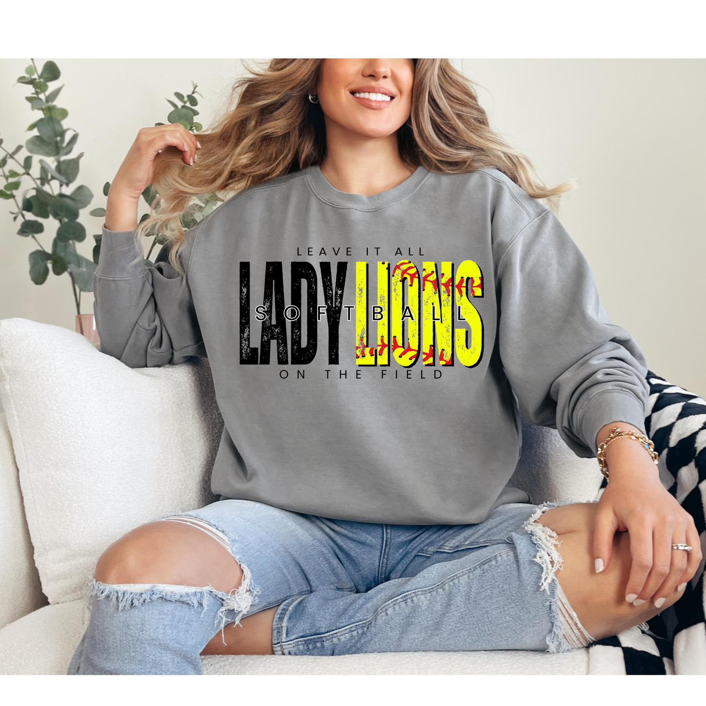 Crewneck Leave it on the….