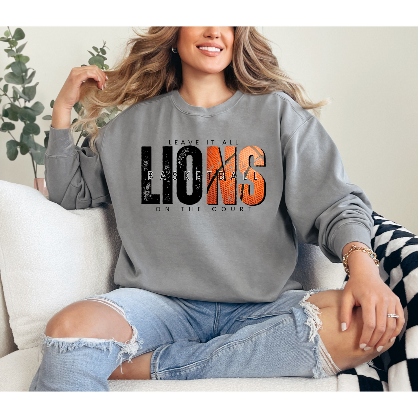 Crewneck Leave it on the….