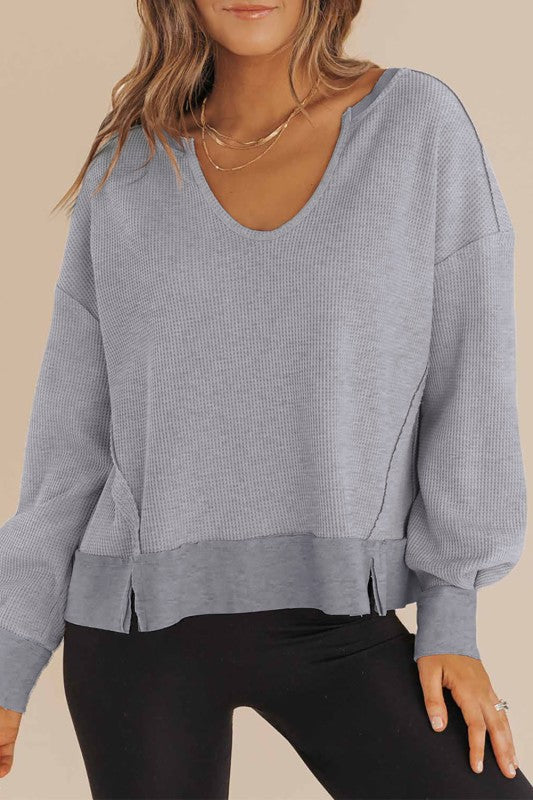 Lane Waffle Top