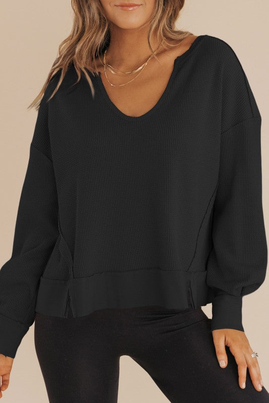 Lane Waffle Top