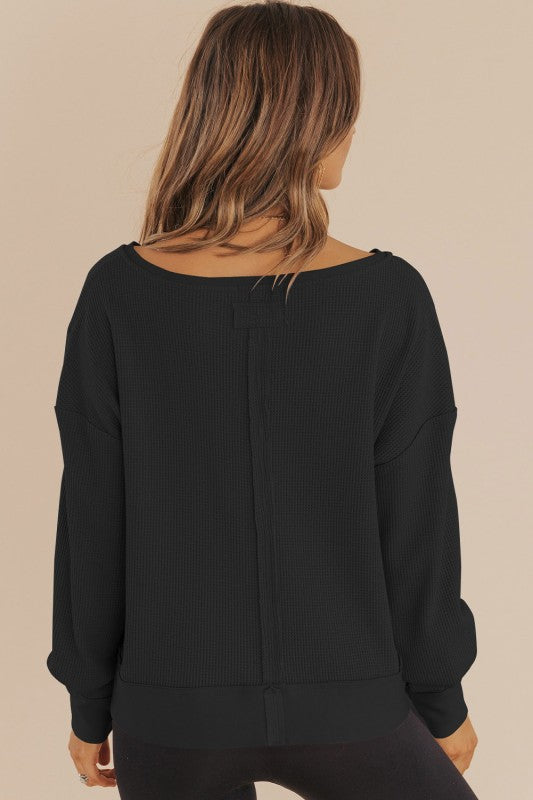 Lane Waffle Top