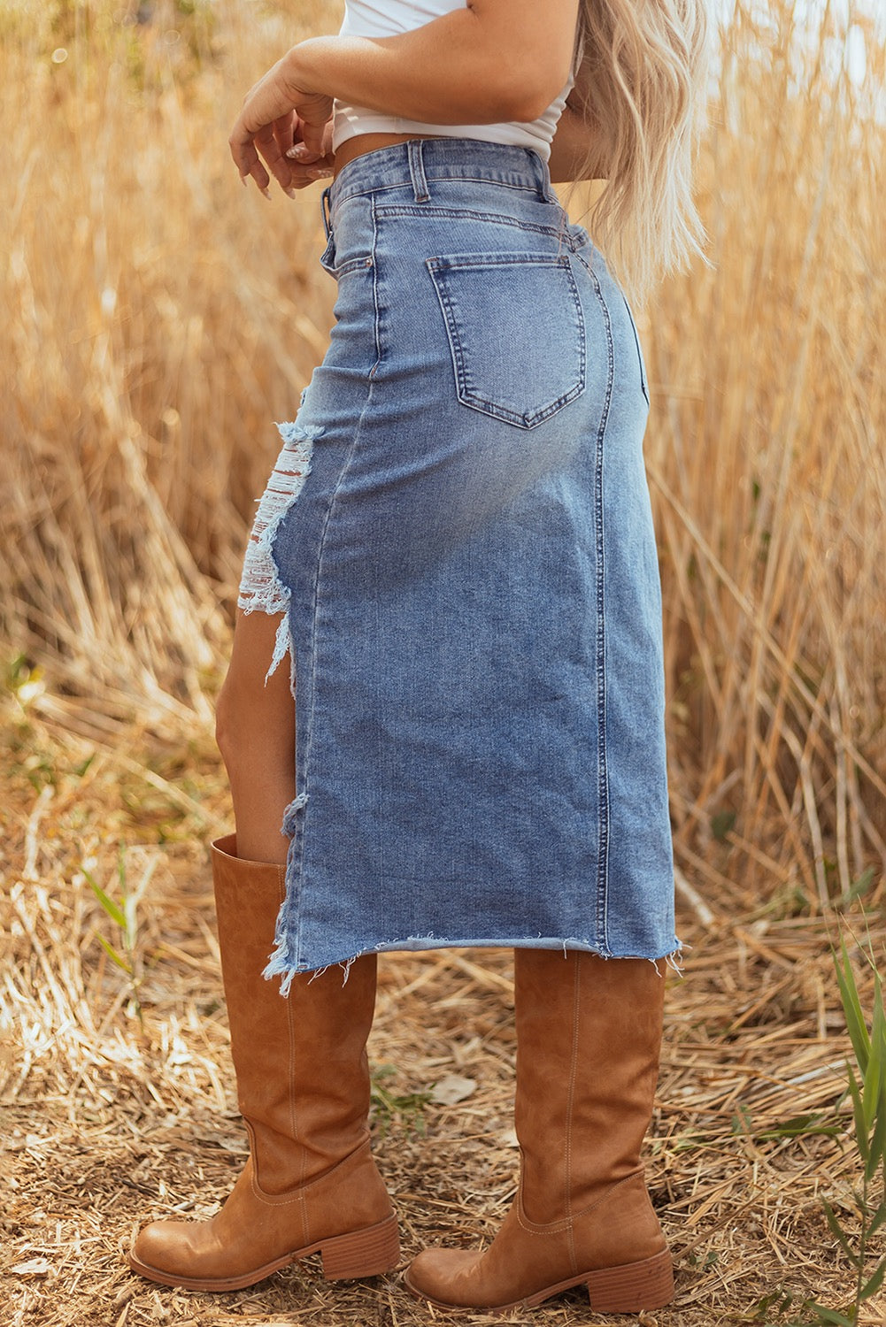 Lucy Denim Skirt