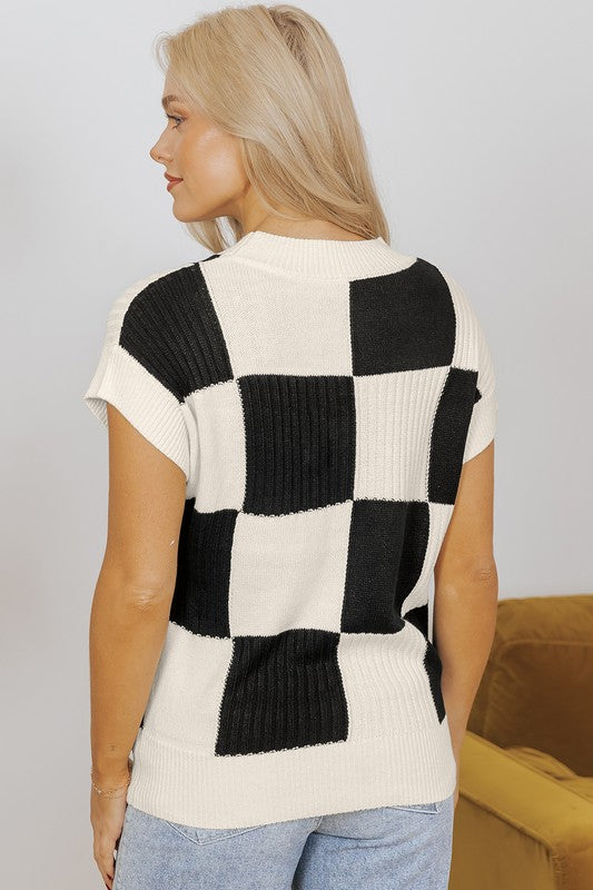 Jacey Short Sleeve Sweater