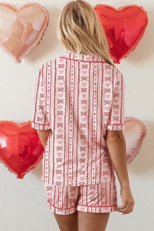Bow Heart Set