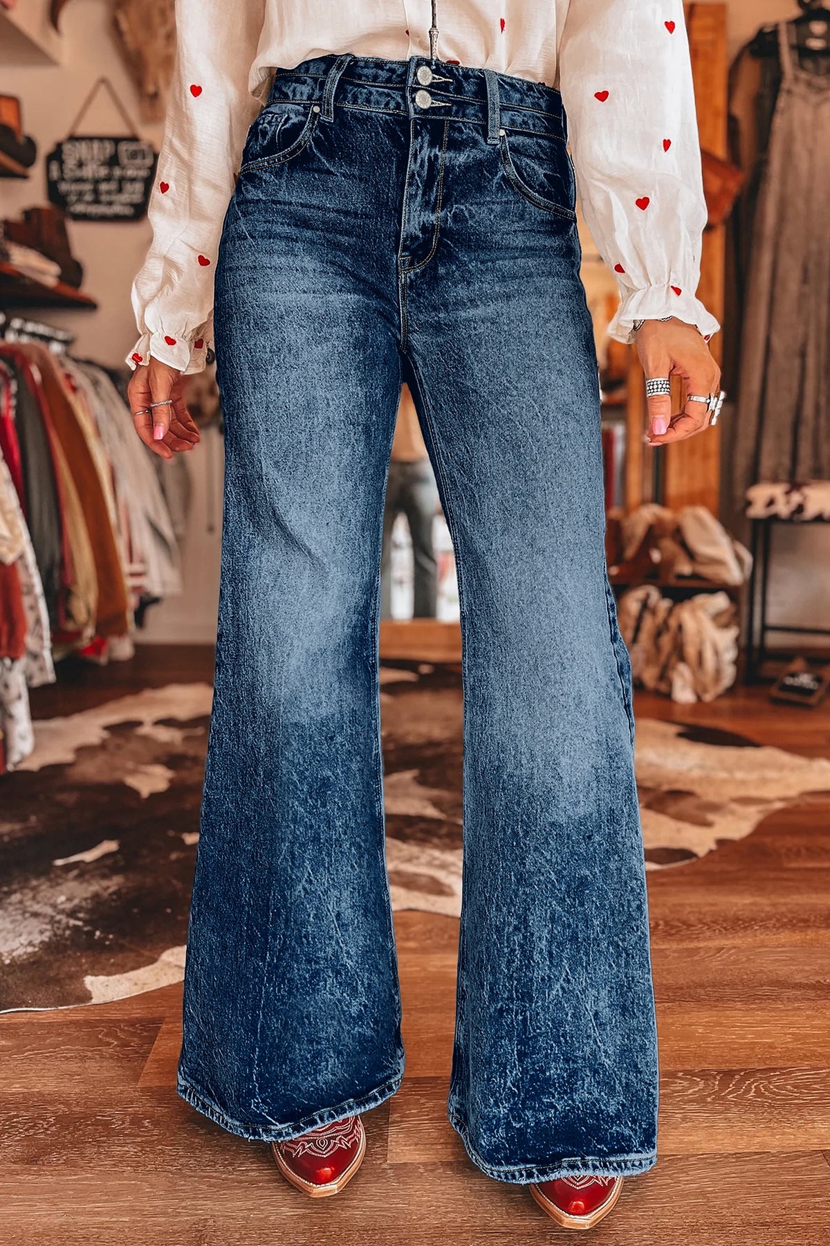 Acid Wash Flair Jean