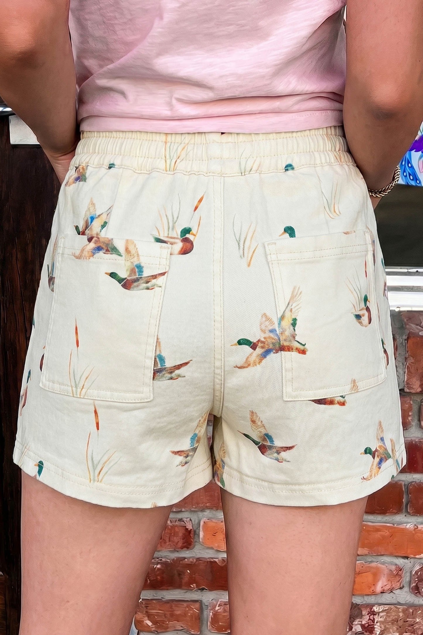 Drawstring Mallard Short