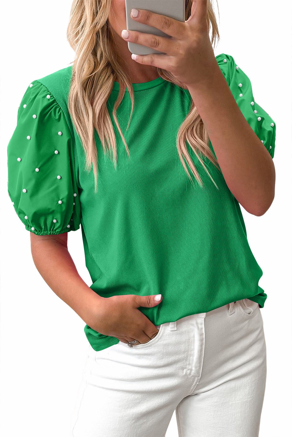 Preppy Pearls Top