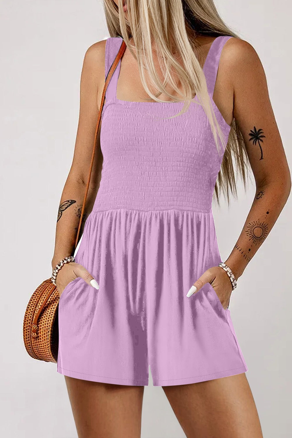 Purple Romper