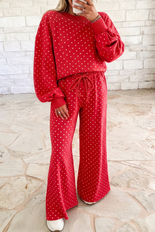 Red Polka Dot Set