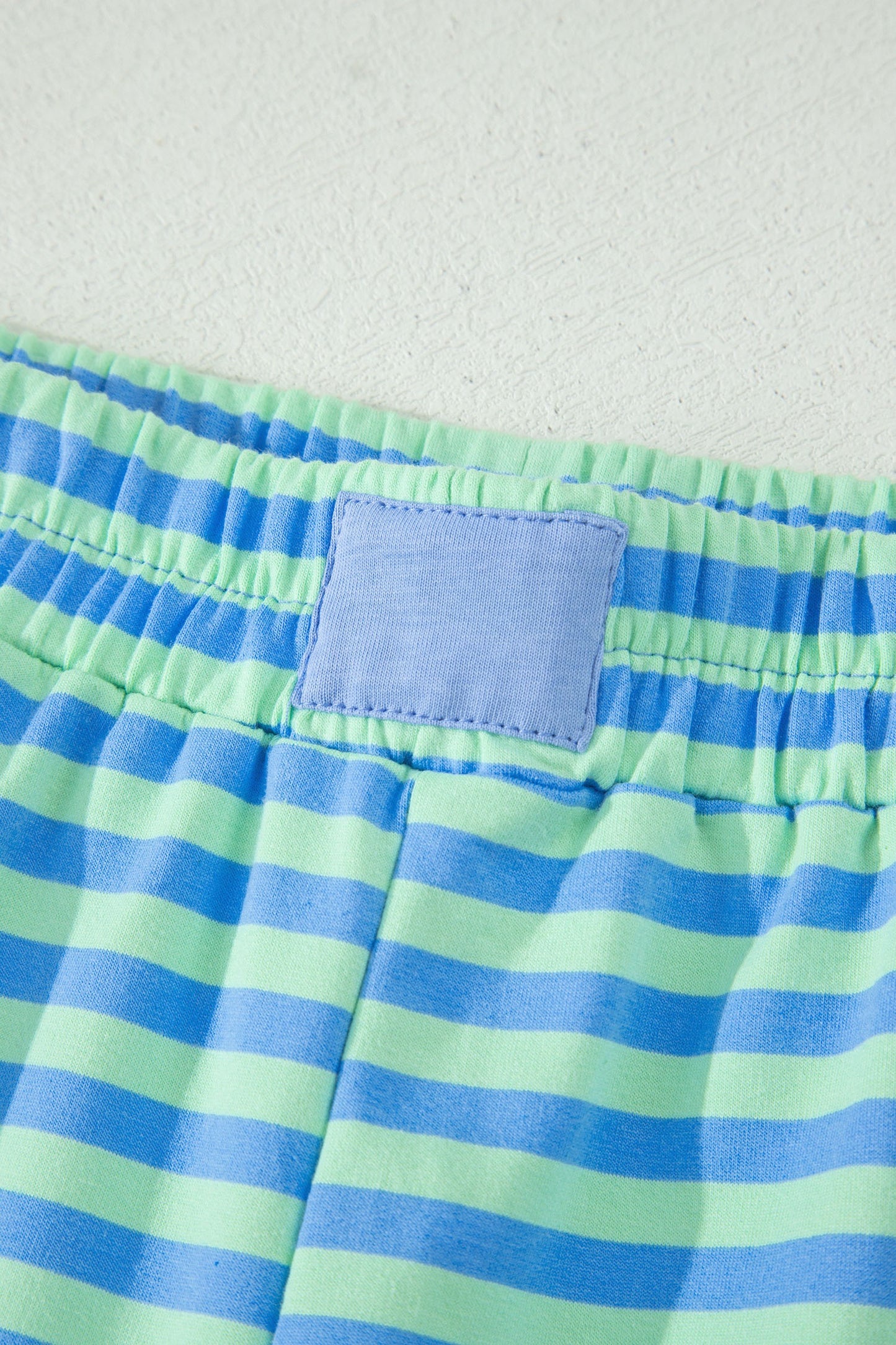 Green and Blue Stripe Set