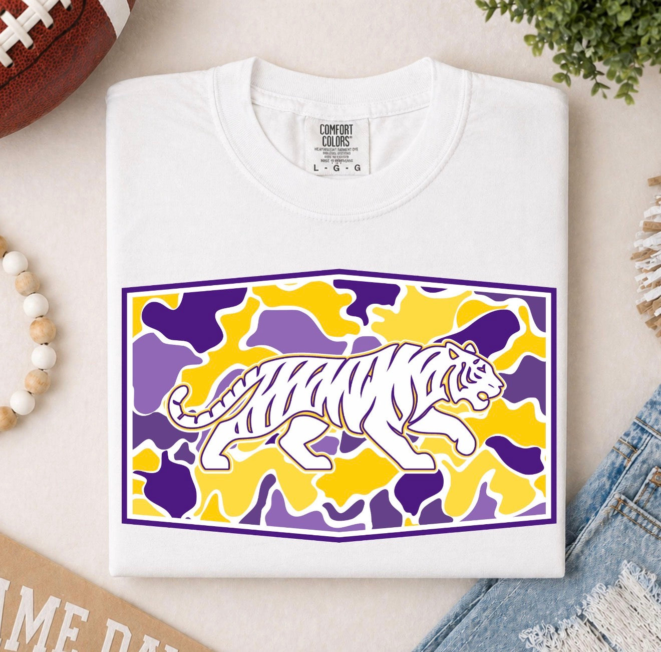 Camo Inspired Tiger