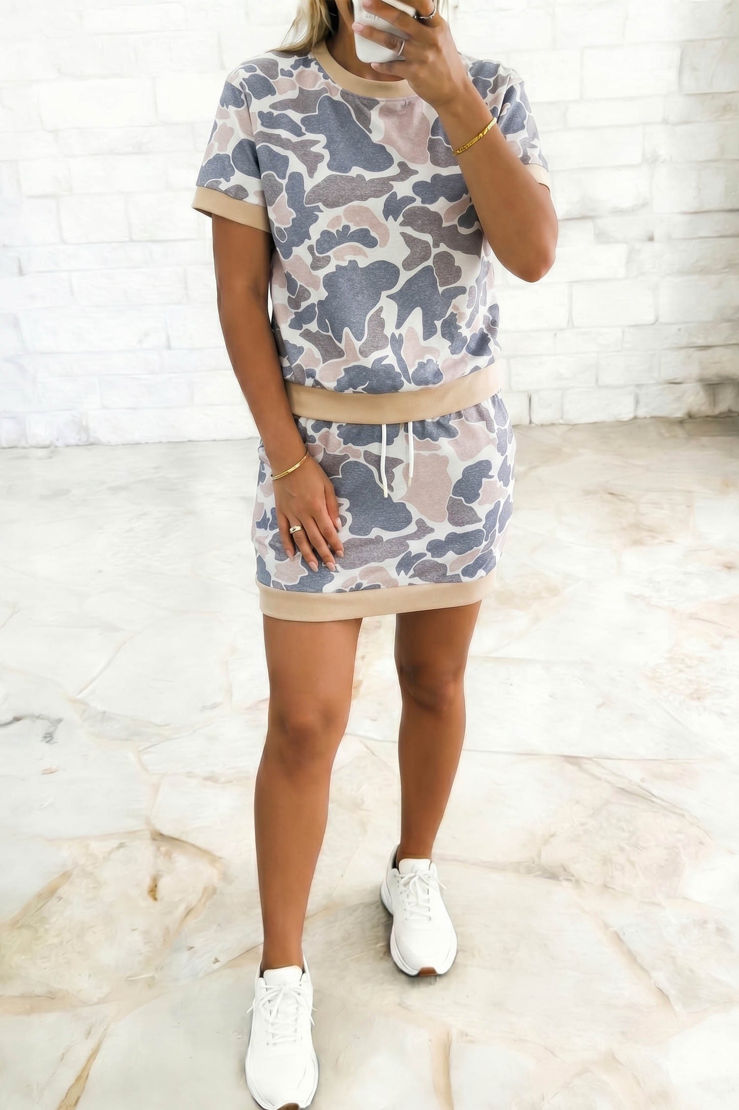 Retro Camo Skort