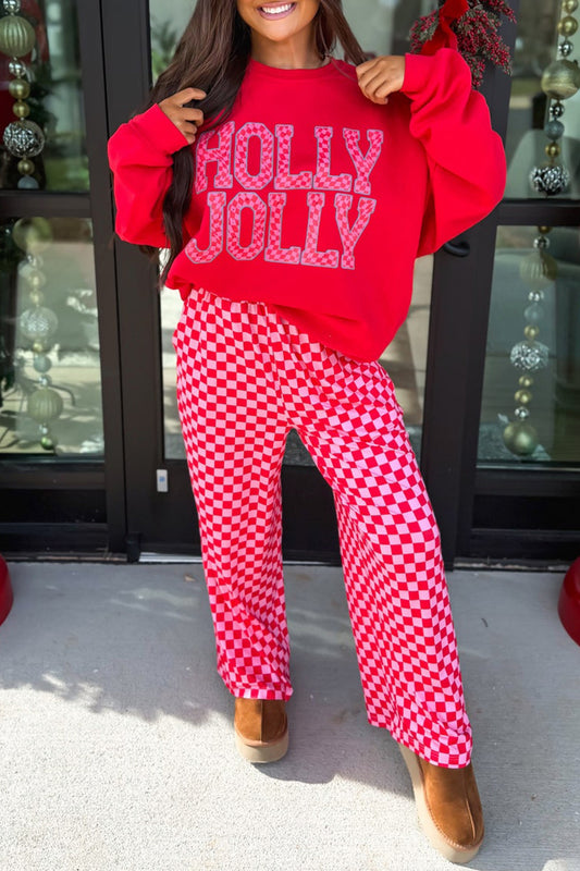 Holly Jolly Check Two piece set