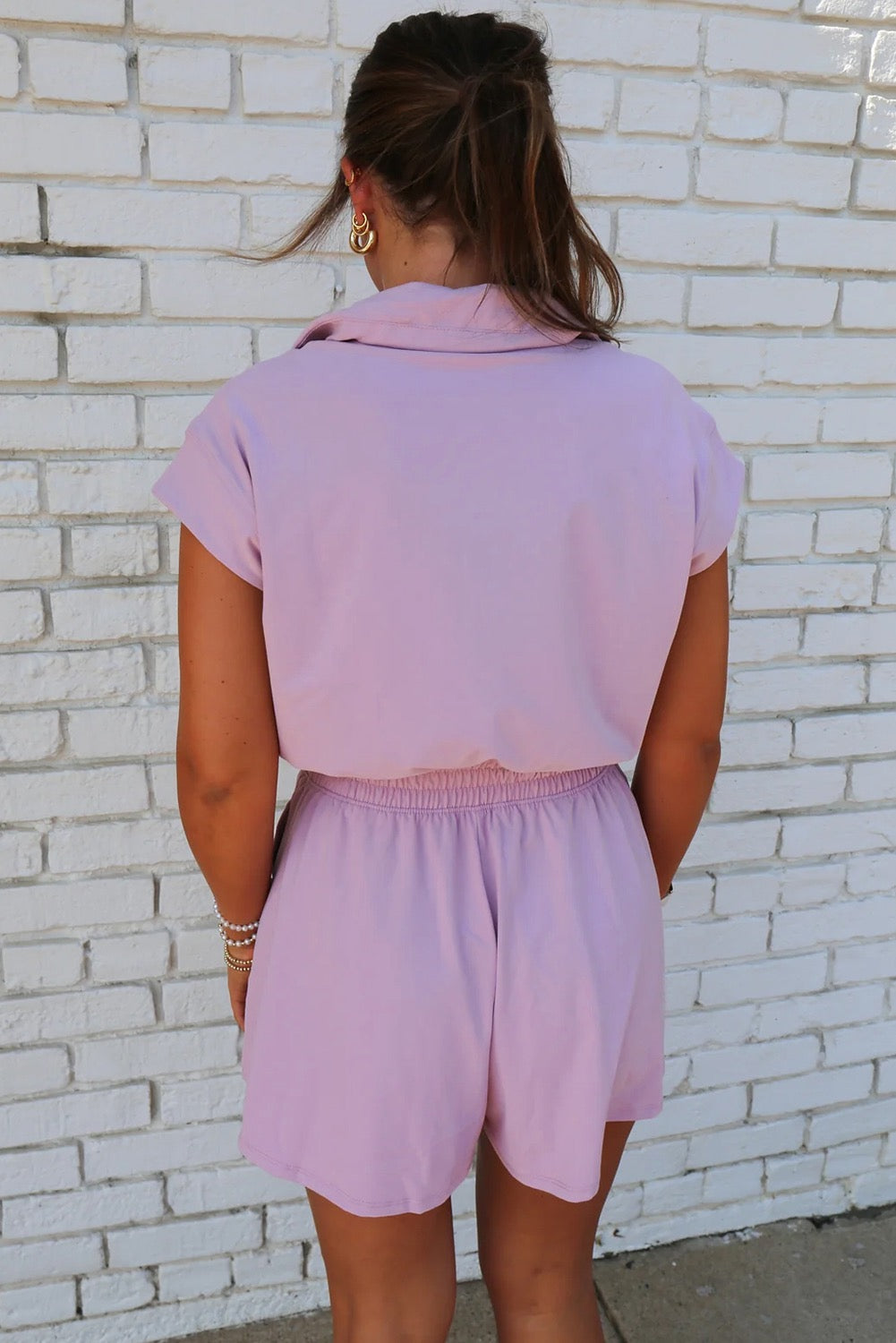 Orchid Romper