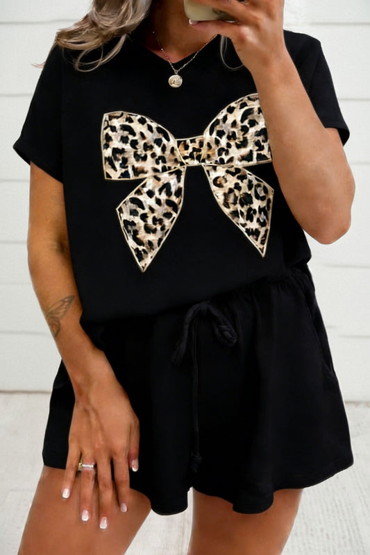 Leopard Bow Set