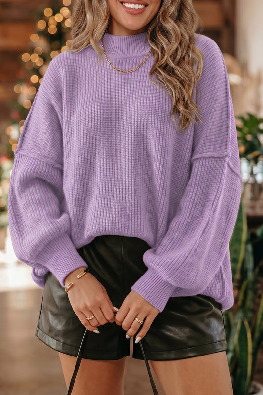 Orchid Bouquet Long Sleeve Sweater
