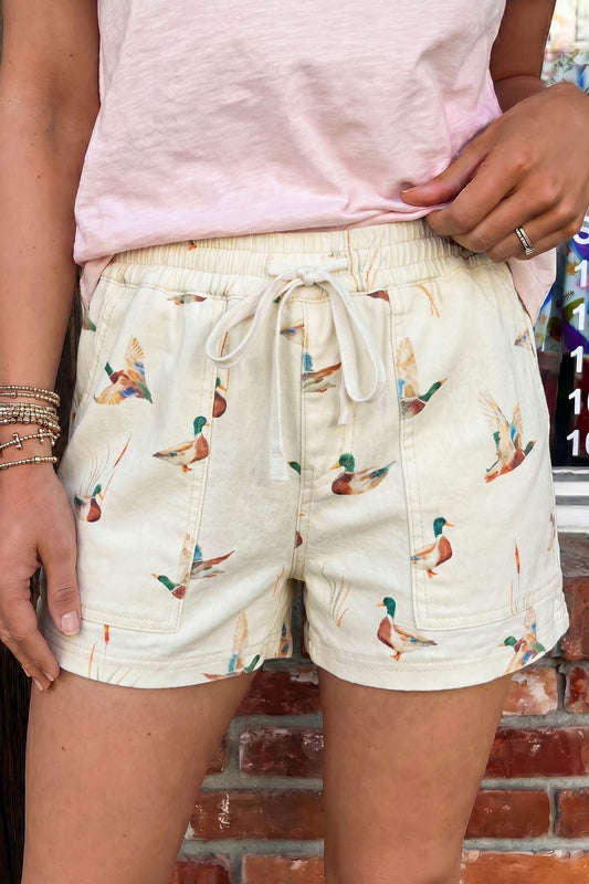 Drawstring Mallard Short