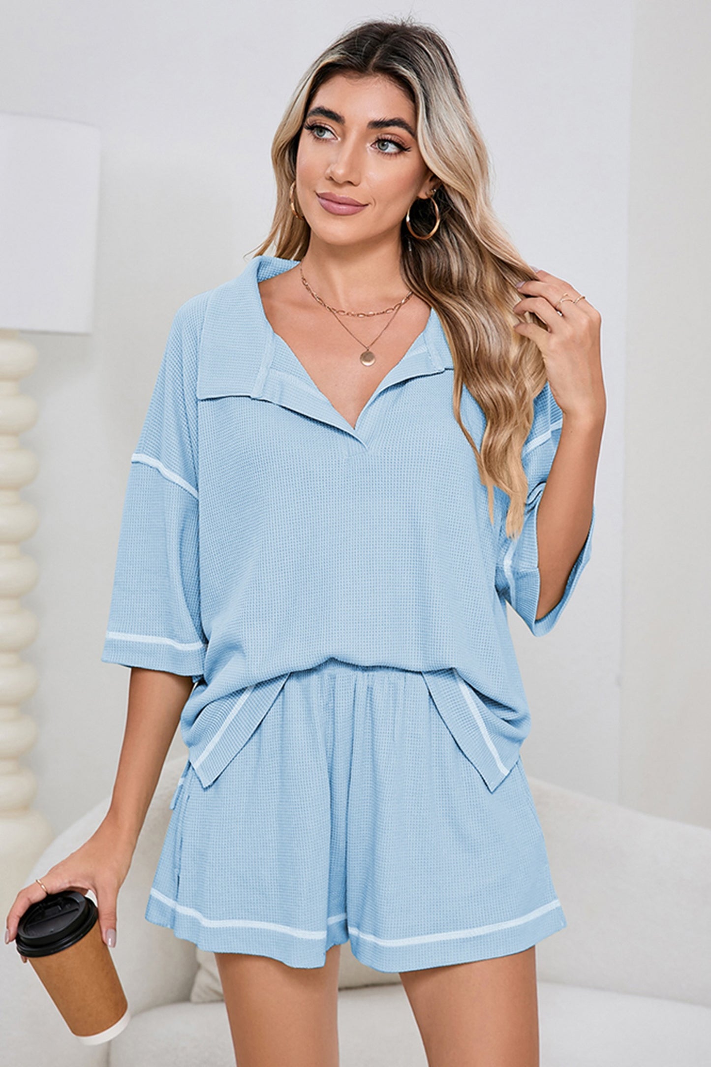 Waffle color trim set