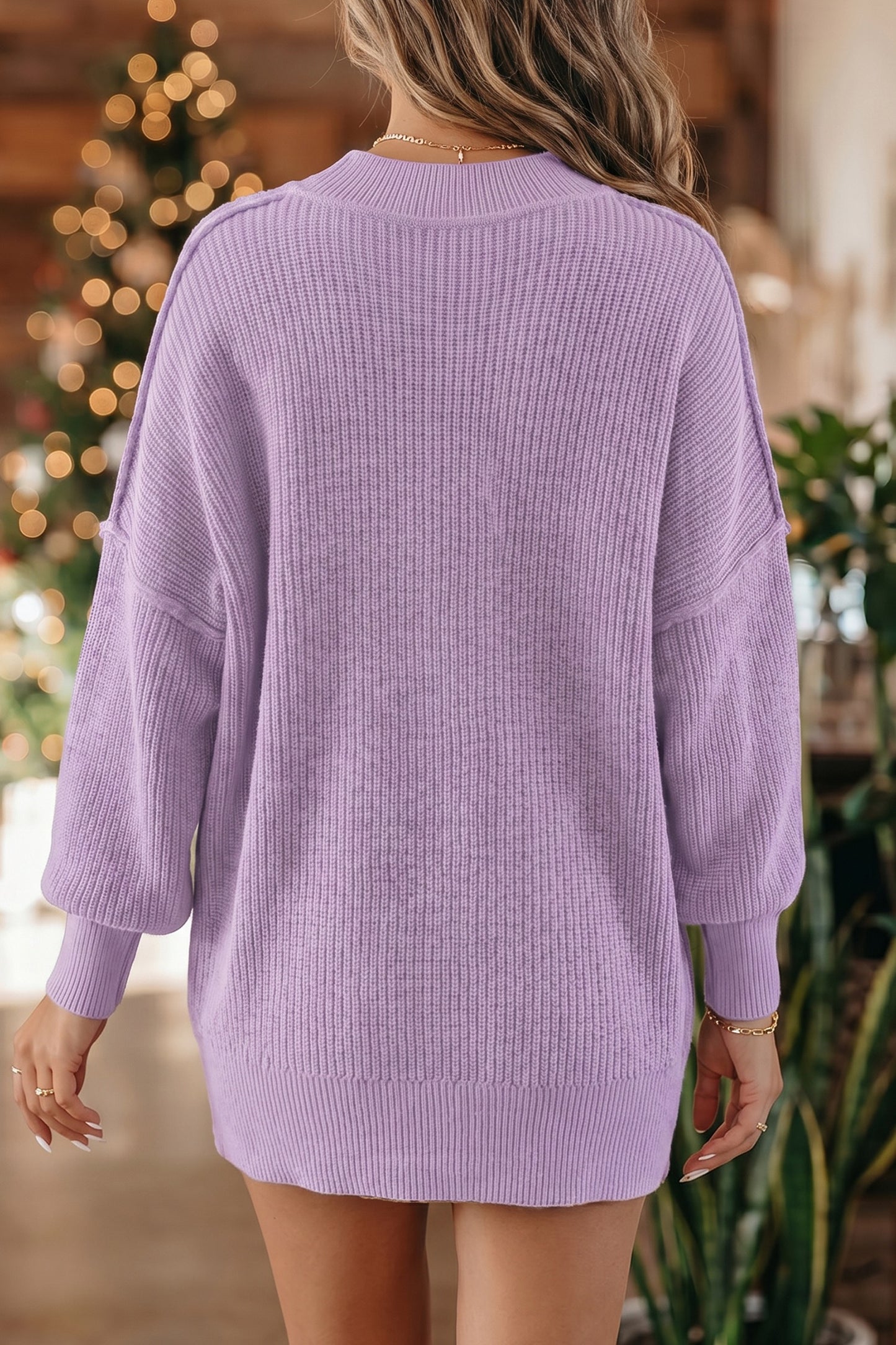 Orchid Bouquet Long Sleeve Sweater