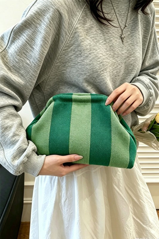 Clasp Clutch Bag