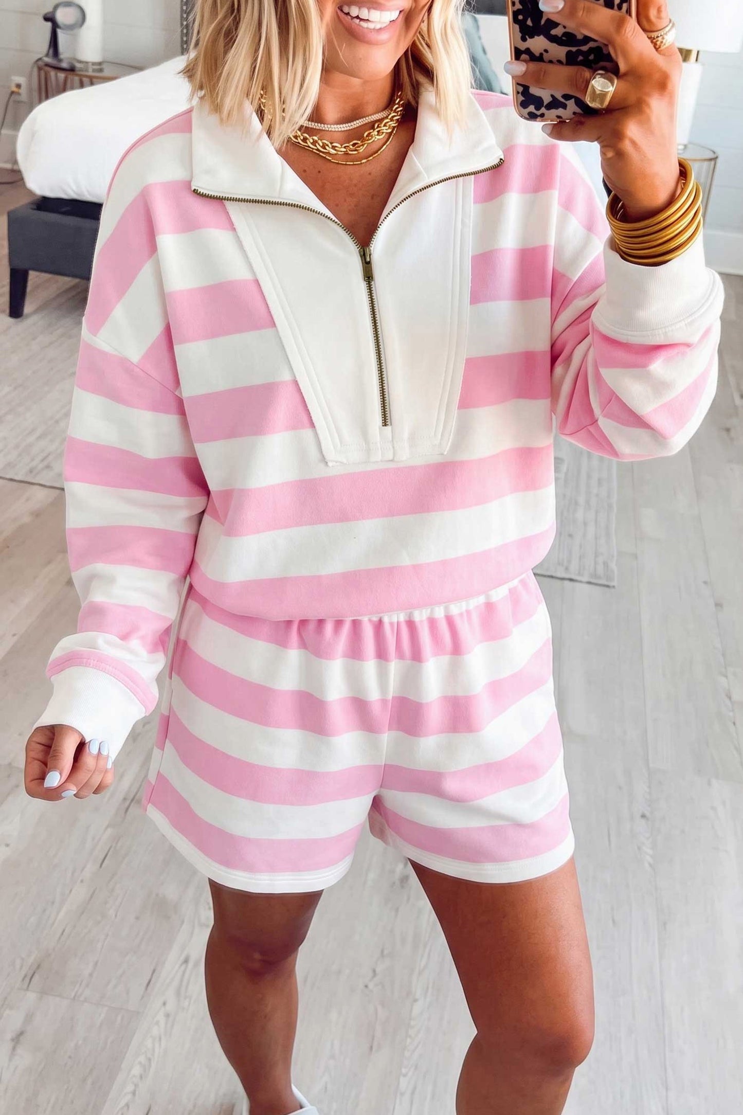 Pink and White Set