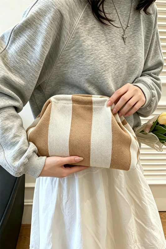 Clasp Clutch Bag
