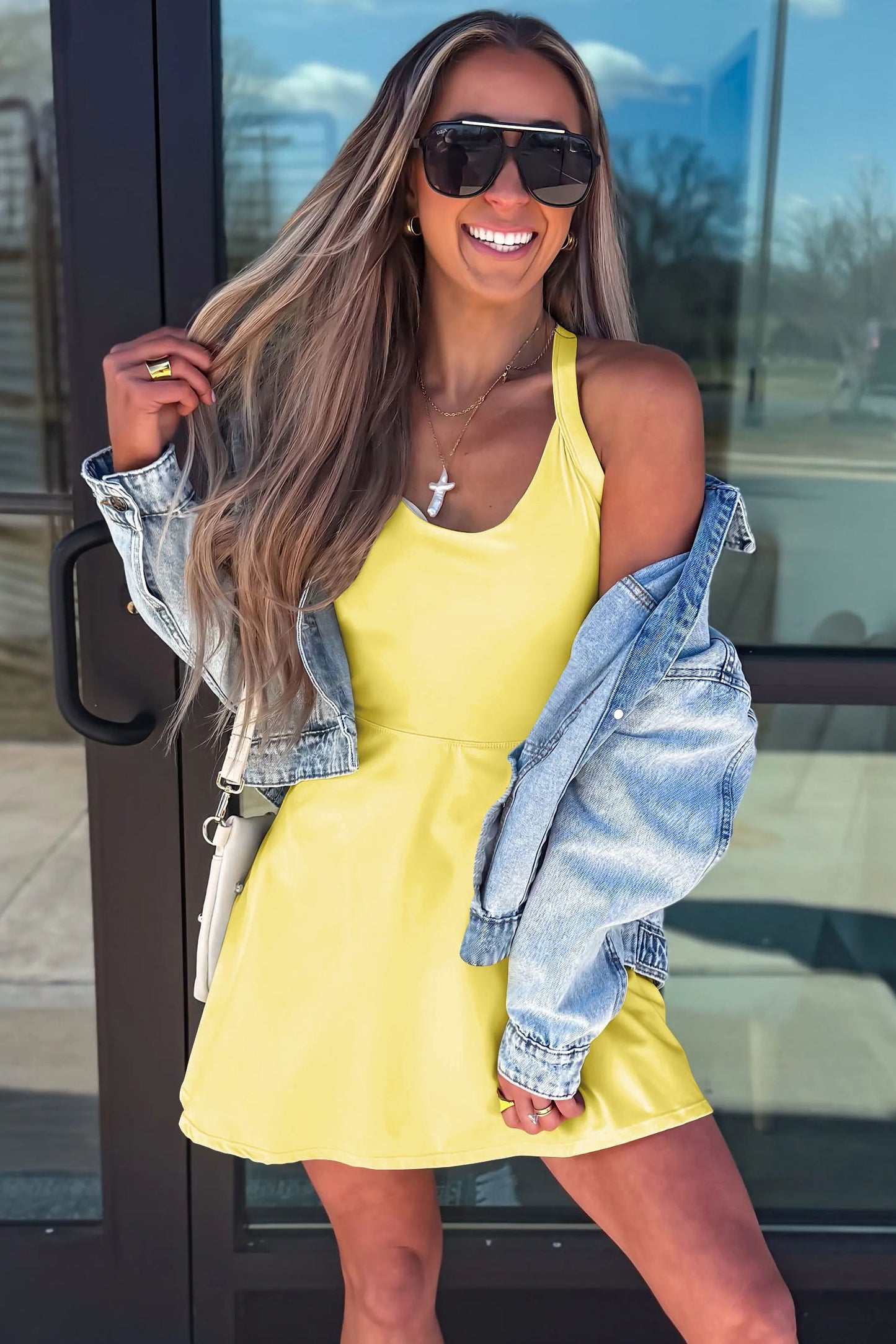 Yellow Active Dress