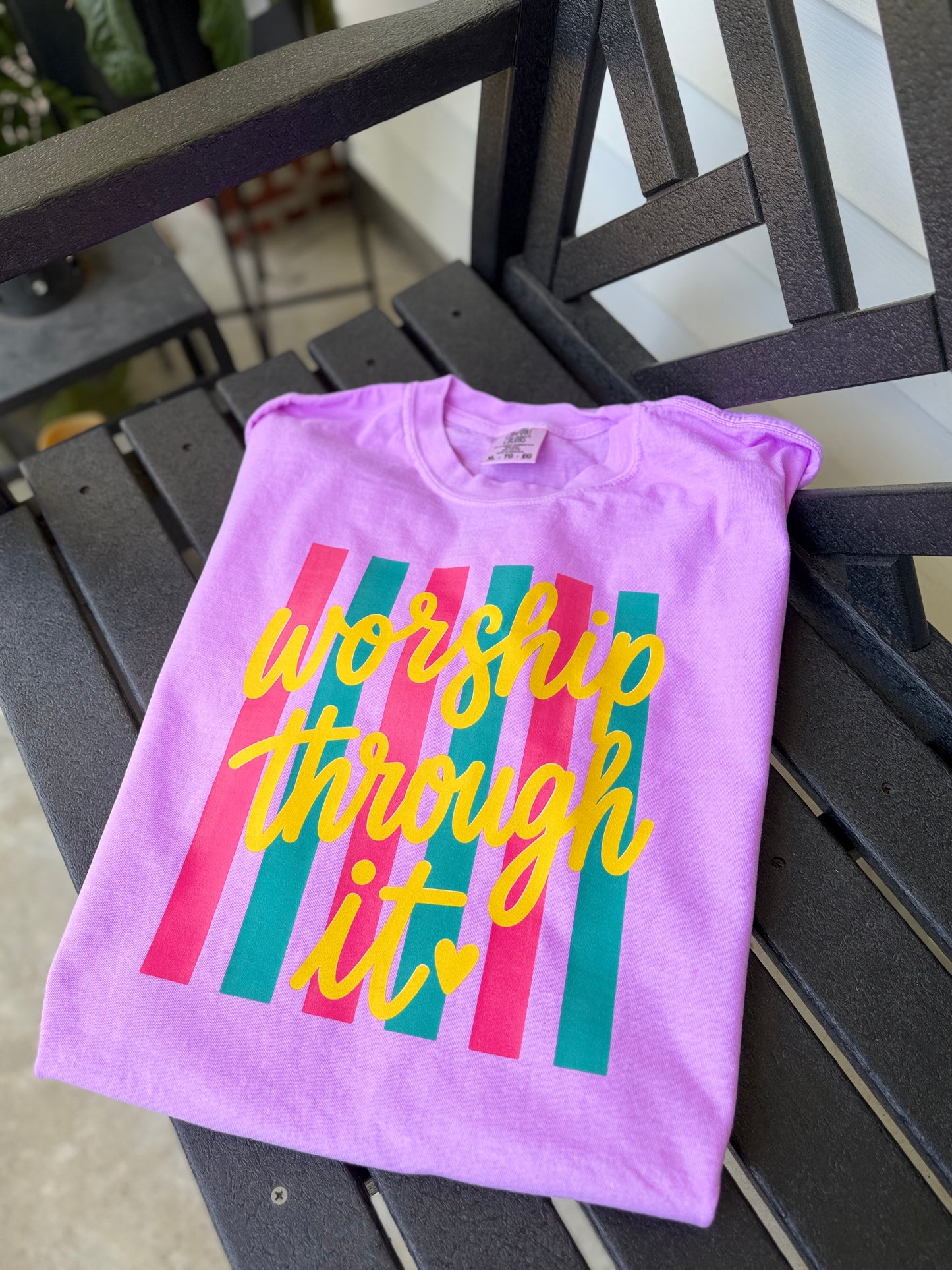 Worship Through It Tee