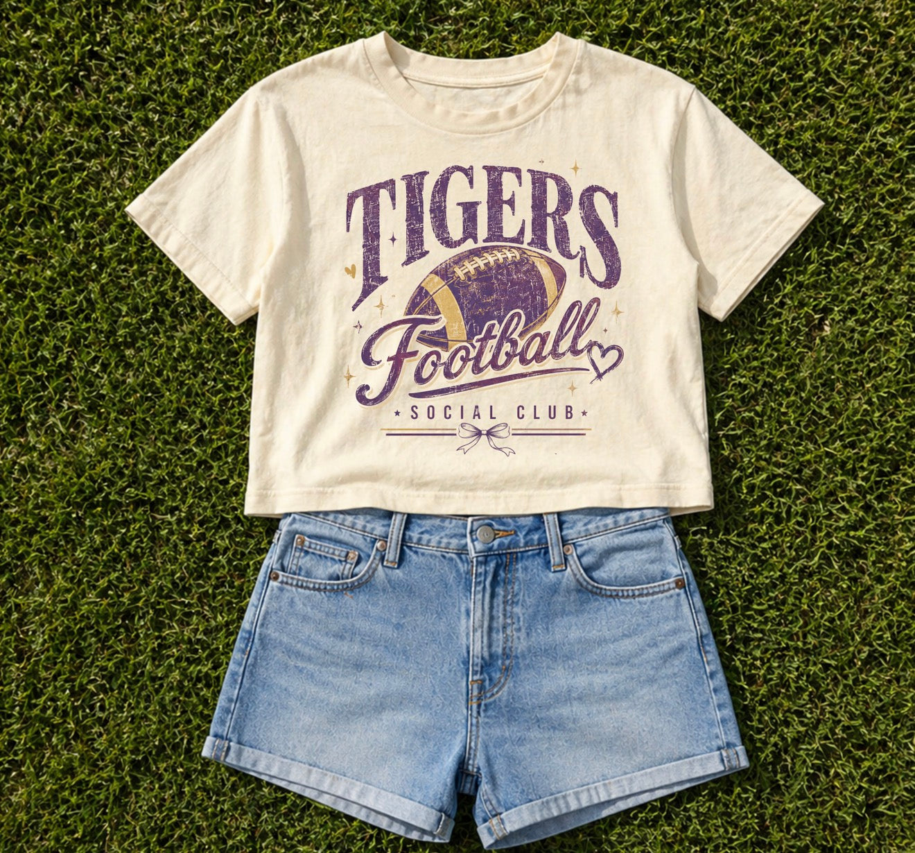 Tigers Social Club Boxy Crop