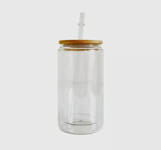 Clear Glass Can (pick wrap live)