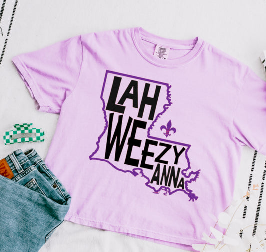 Lahweezyanna Boxy Crop