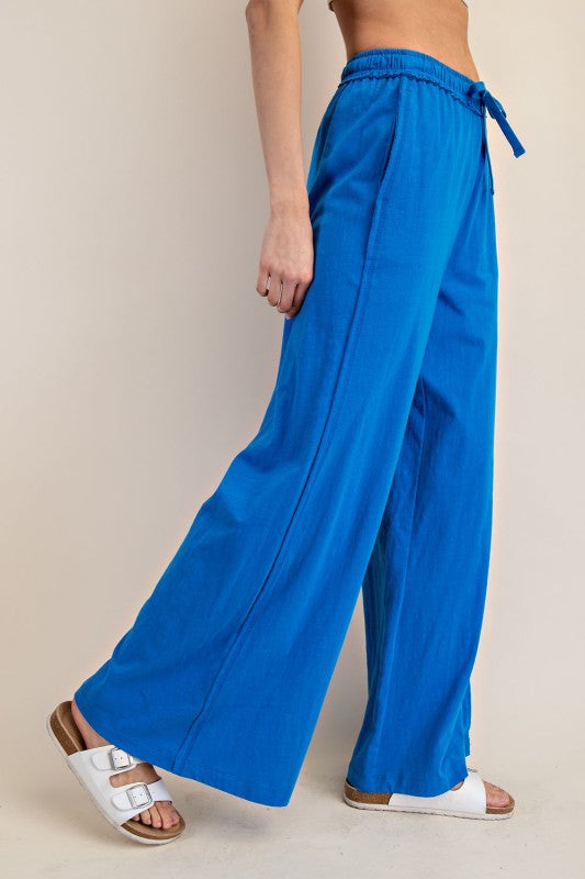 Cotton Slub Lounge Pants